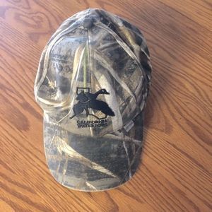 California Waterfowl Hunter camo baseball ca